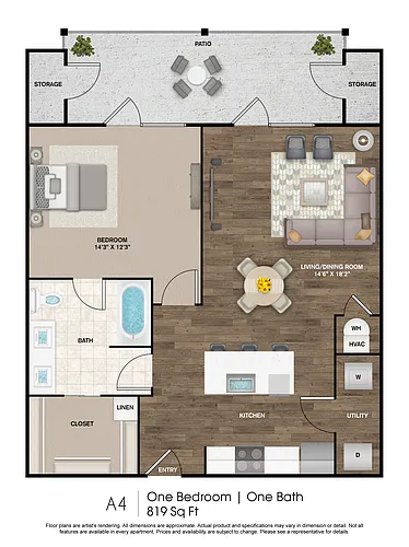 Floor plan A4