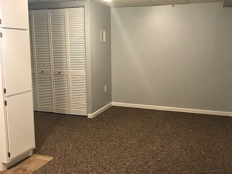 Finished lower floor