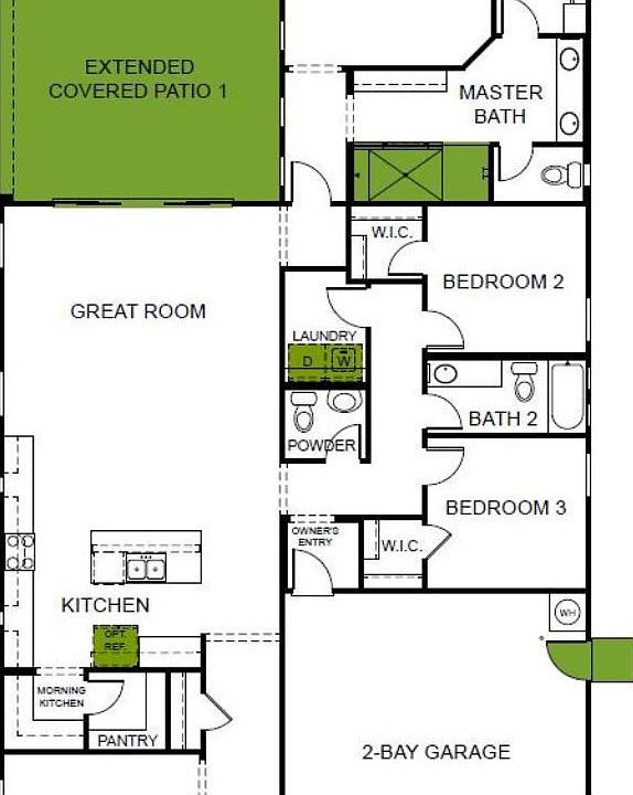 Woodside Homes - Primrose - Lot 28