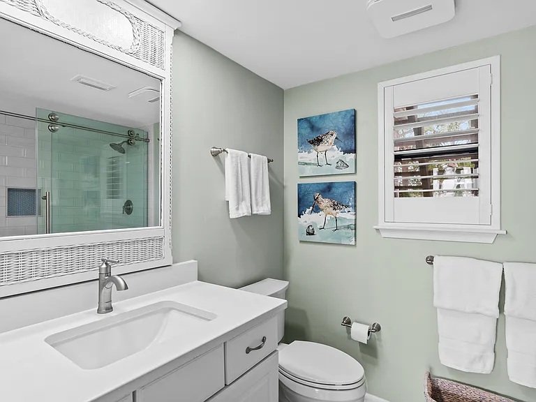 Master bath vanity