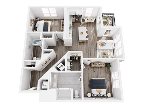 Floor plan B3