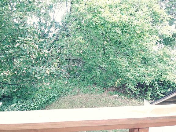 deck view of backyard