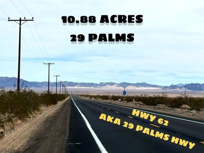 81325-29 Palms Outer Hwy, Twentynine Palms, CA, 92277