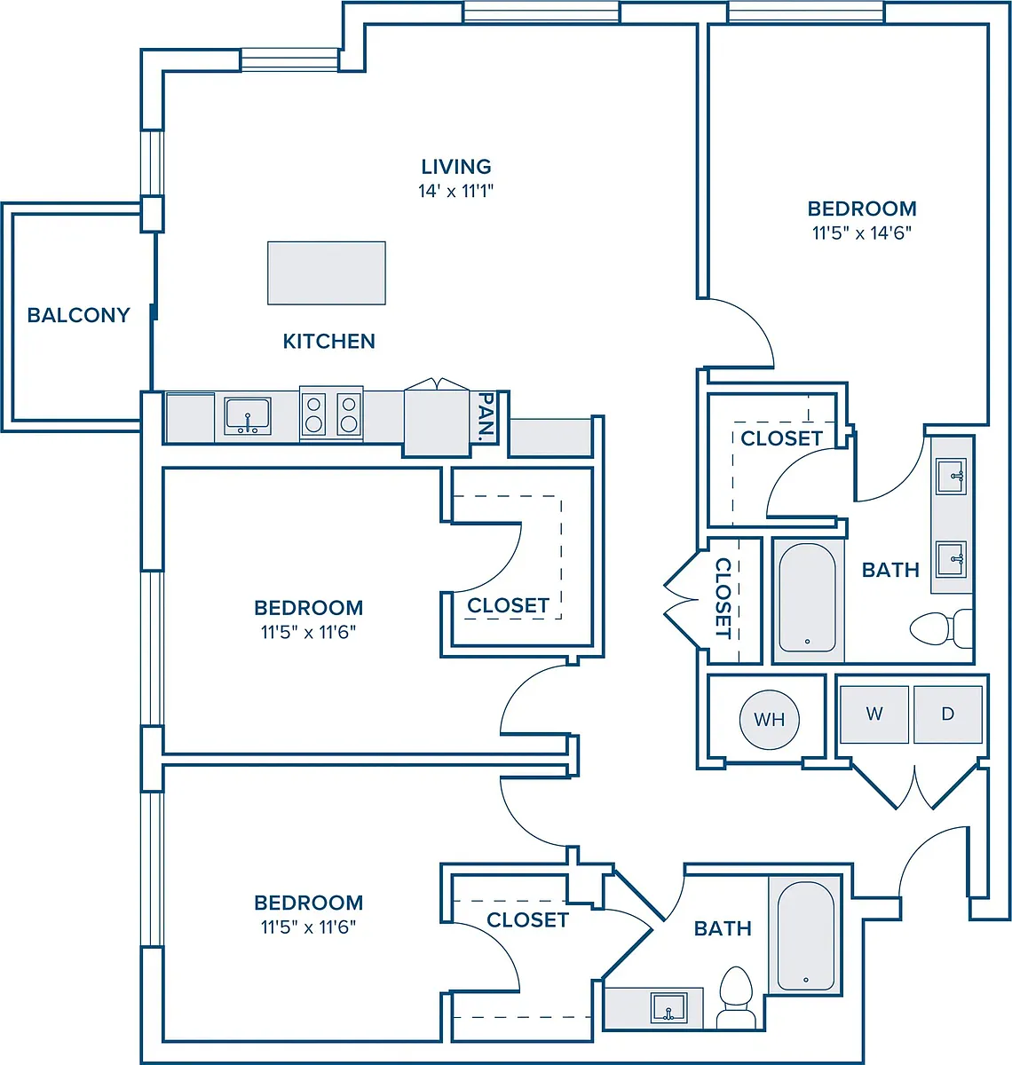Floor plan C01