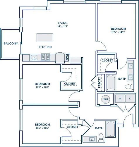 Floor plan C01