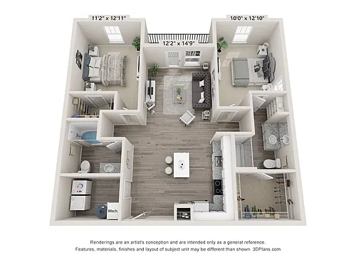 Floor plan B1 Live Local