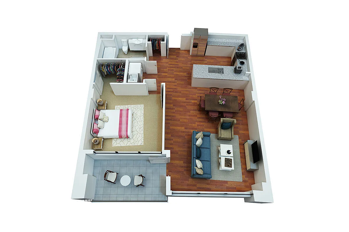 Floor plan A21