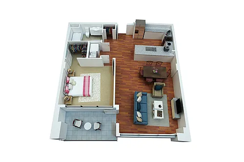 Floor plan A21