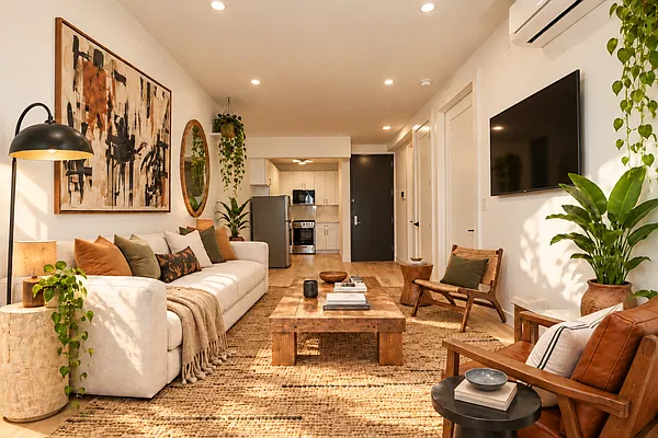 Living room, photo 2