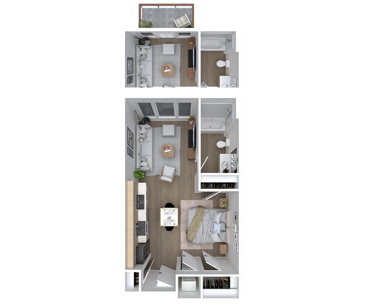 Floor plan Alder Studio