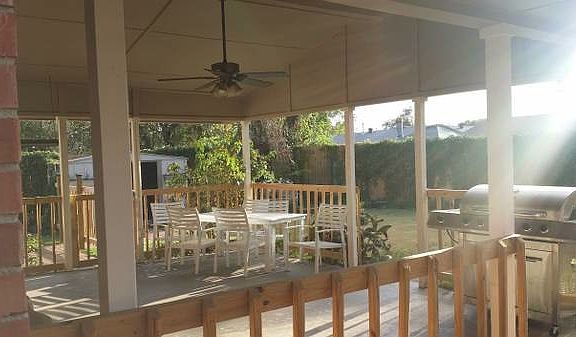 Covered Back Porch
