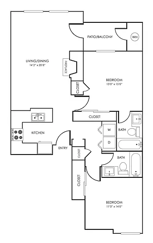 Floor plan Magnolia