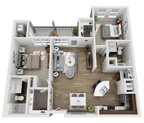 Floor plan B1