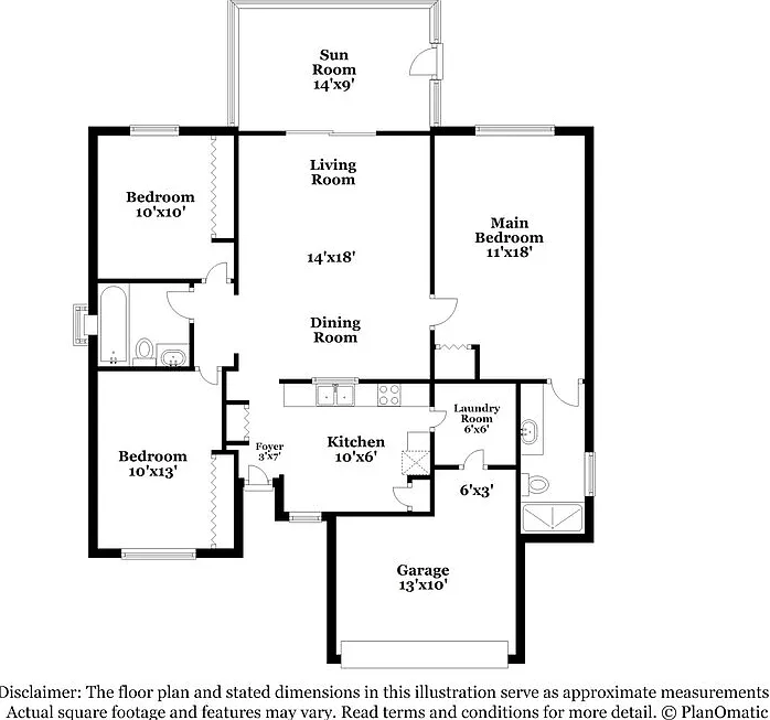 3 bed, 2.0 bath, 1135 sqft, $2,020 — Photo 2