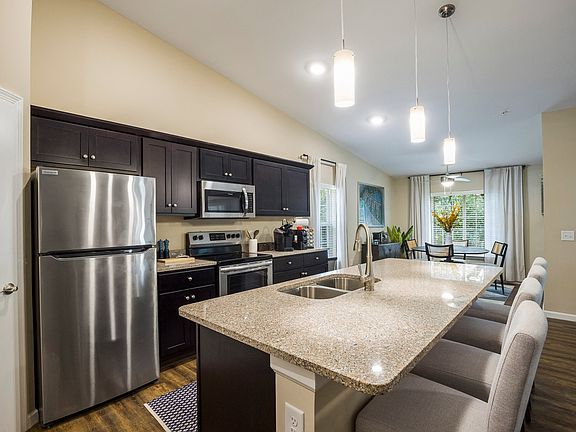 Spacious Kitchens with Breakfast Bar and Room for a Table