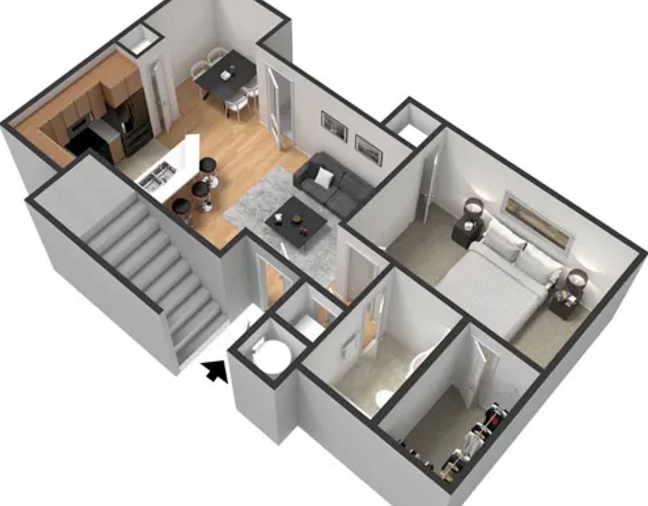 Floorplan w/ furniture suggestion