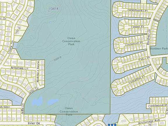 Lot at blue dots