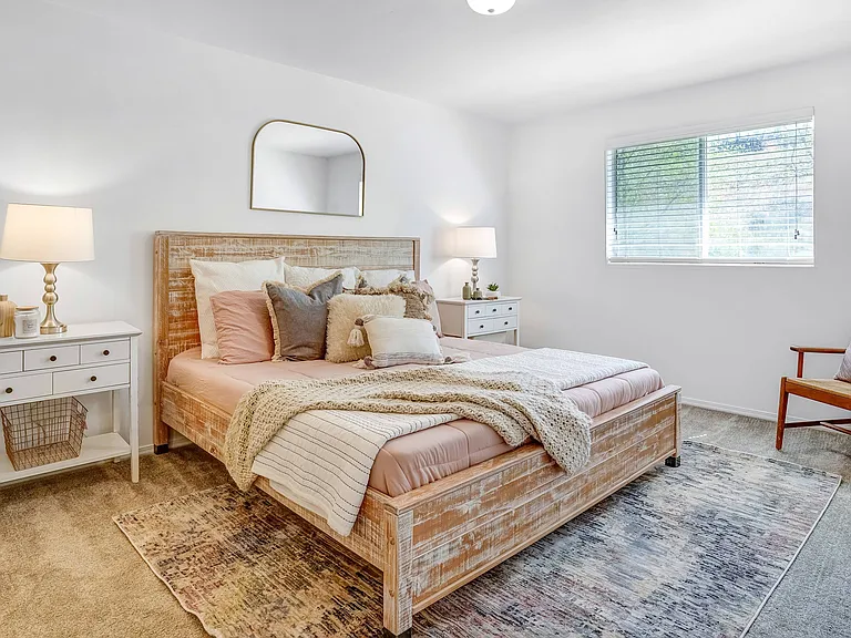 Spacious Bedrooms that Fit King Size Beds