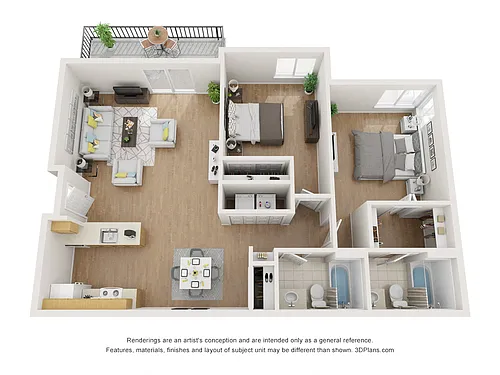 Floor plan B1