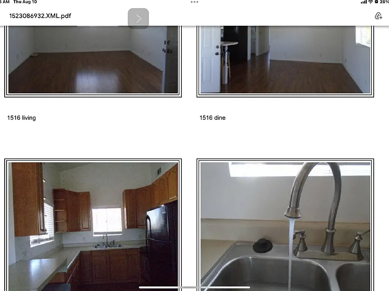 Open floor plan for living, dining and kitchen; 2 seat stationary sitting area-water spray faucet, garbage disposal, gas stove. Nice sized windows throughout the home that bring in great light, or use the blinds to keep out the light. Central heating thro