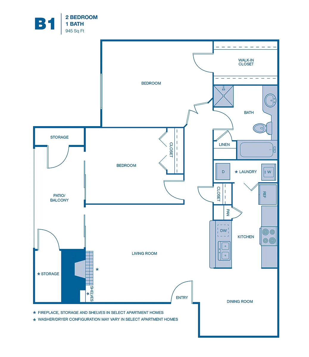 Floor plan B1