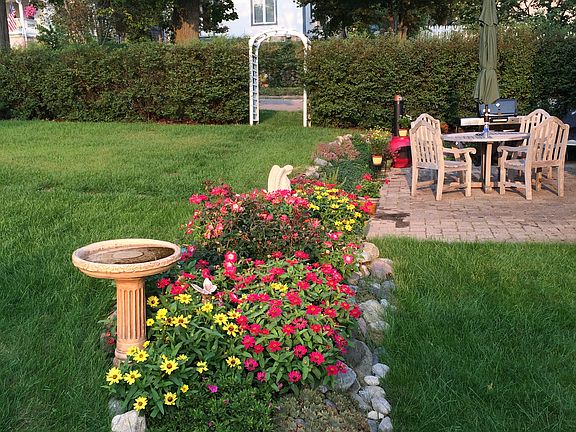 Back Yard Garden and Patio 