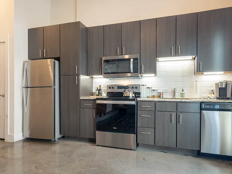 Kitchen with Stainless Steel Appliances