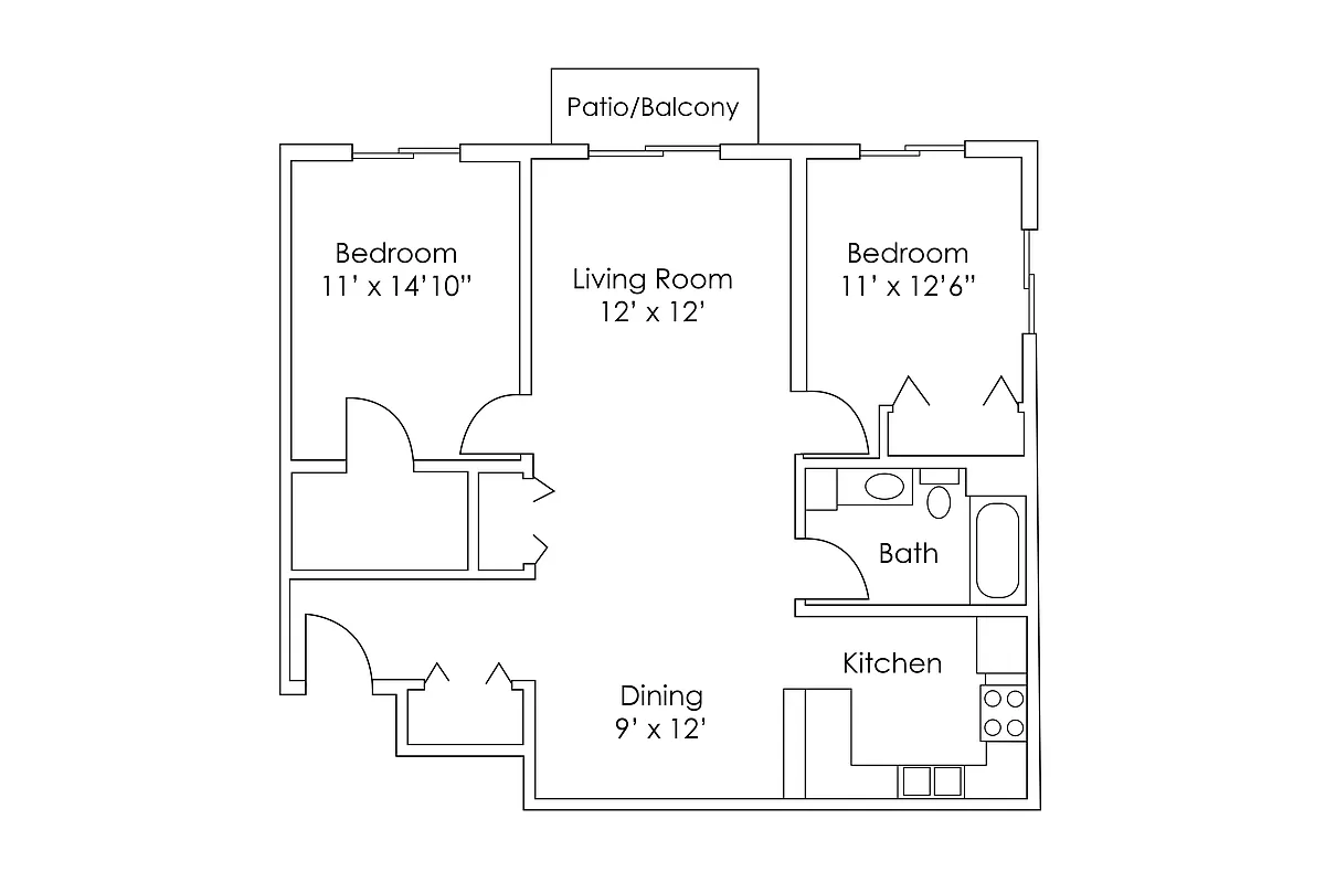 Floor plan B3