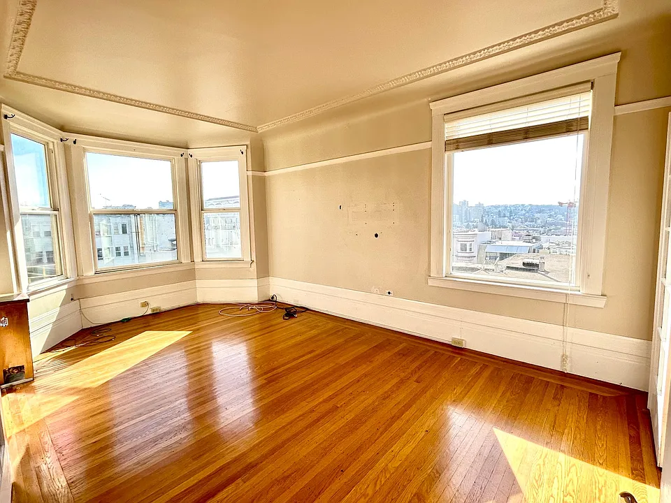 Sunny Living Room - South and West windows