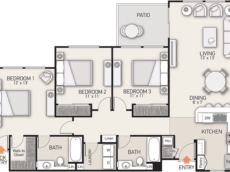 Brittany Apartment Homes — Photo 32