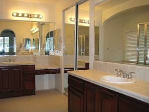 Master Bath with Walk in Closet