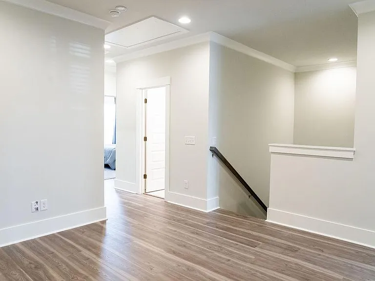 Loft, with hardwired internet connections on all walls