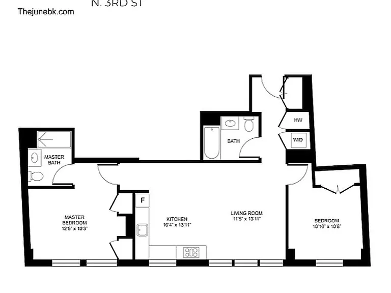 106 N 3rd St #3B — Photo 10