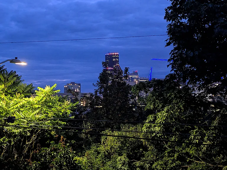 Evening View from Balcony