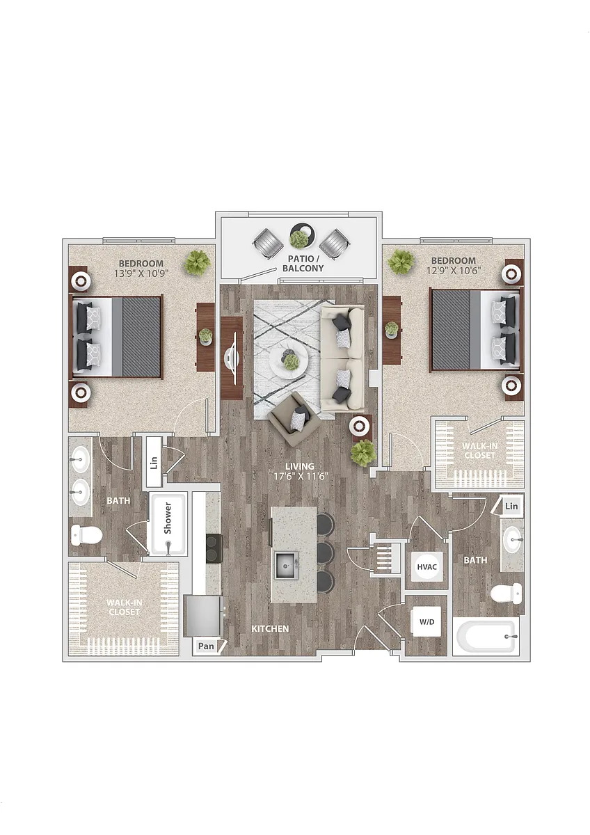 Floor plan B3