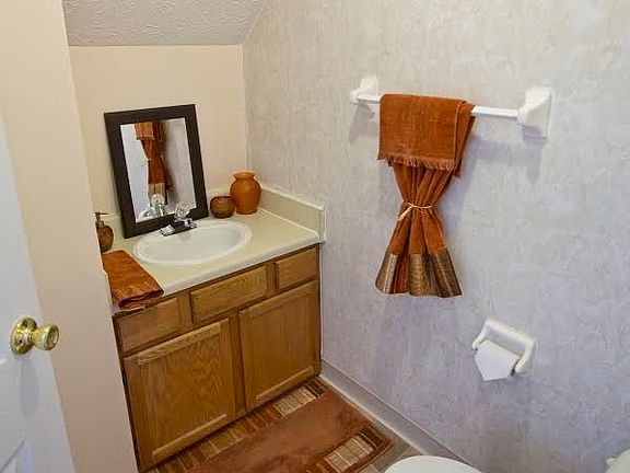 Half bathroom on first floor
