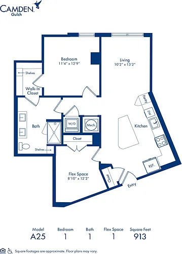 Floor plan A25