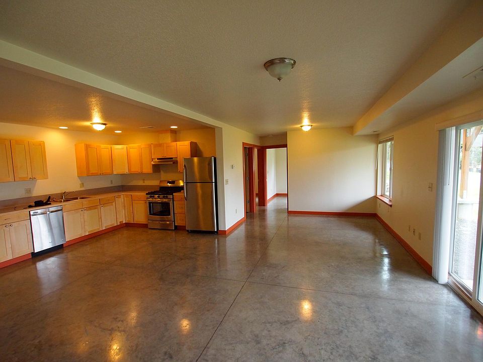 Kitchen and Grand Room. Large gatherings space.Includes fridge, gas range and dishwasher