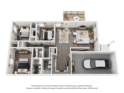 Floor plan Oak