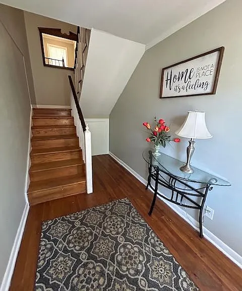 Foyer in building