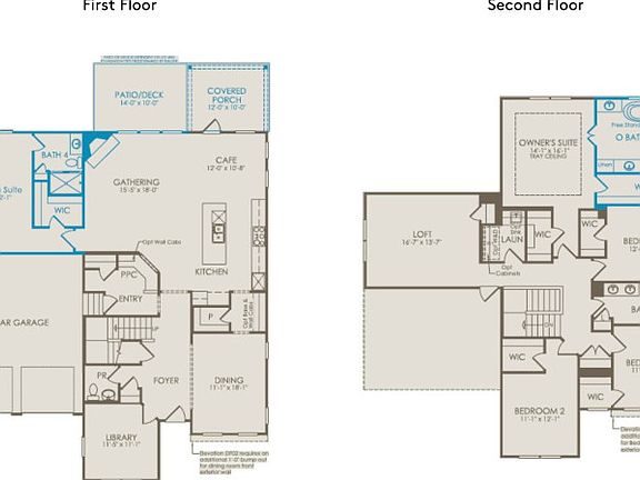 Home Design Layout with Structural Options