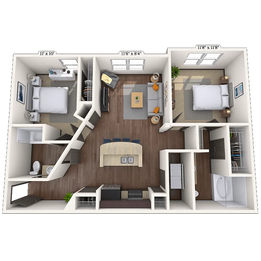 Floor plan Morgan