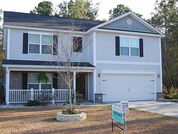 Landscaped entrance.