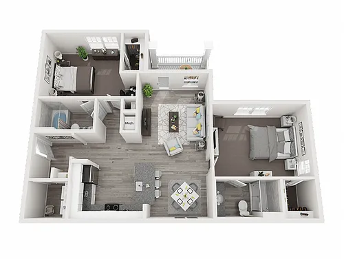 Floor plan The Chateau
