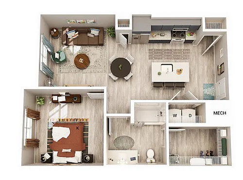 Floor plan A2A