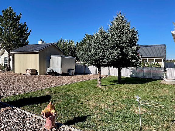 Left Side towards shed & RV 