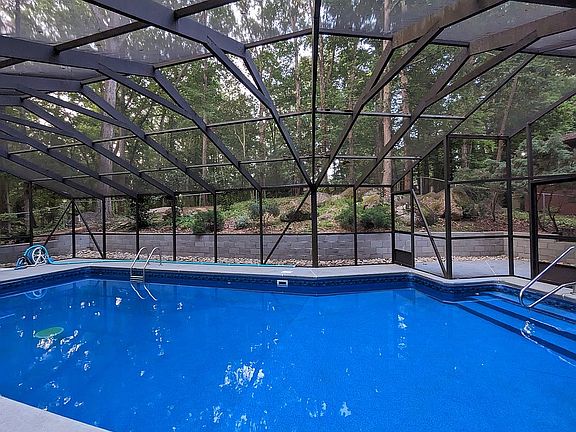 Pool with Rock Garden