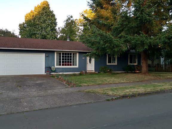 Newly installed garage door