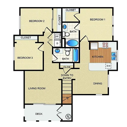 Floor plan C1