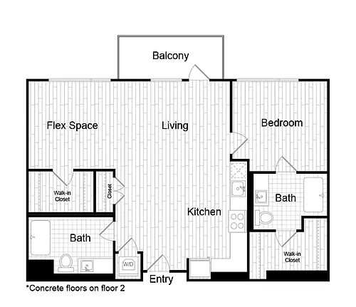 Floor plan B3